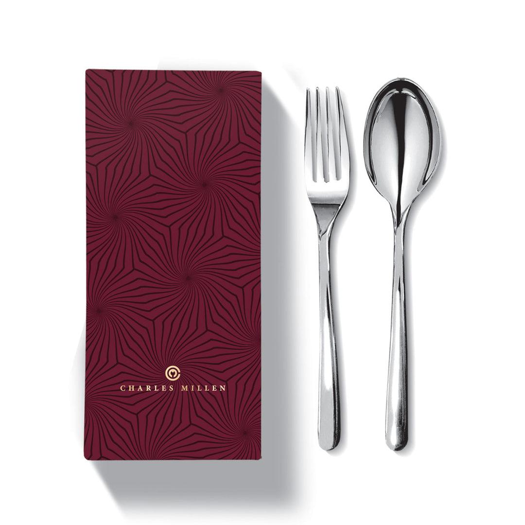 Charles Millen Signature Collection Pelissier Stainless Steel Cutlery Set