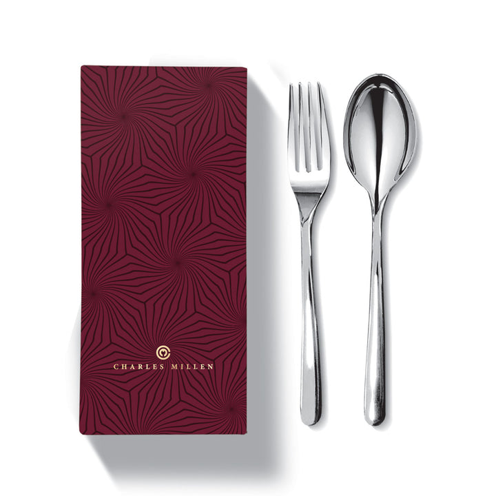 Charles Millen Signature Collection Pelissier Stainless Steel Cutlery Set