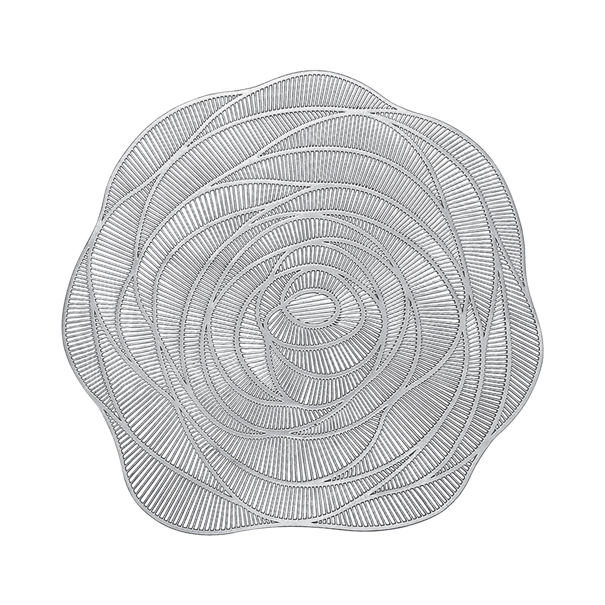 Charles Millen Signature Collection Charme Series Round PVC Placemat Rosé