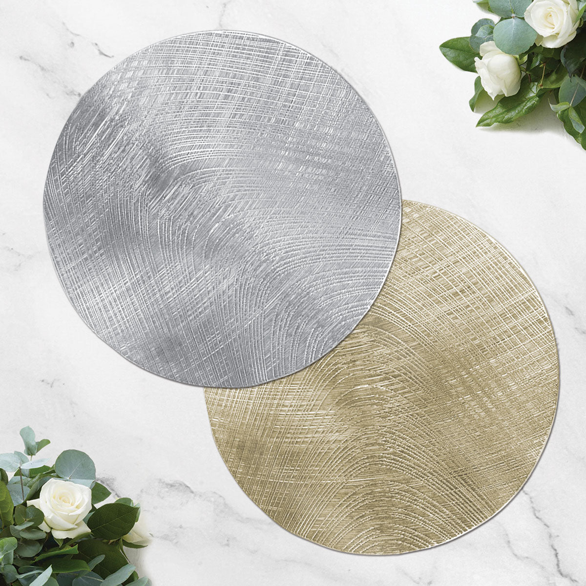 Charles Millen Signature Collection Charme Series Round PVC Placemat Radian