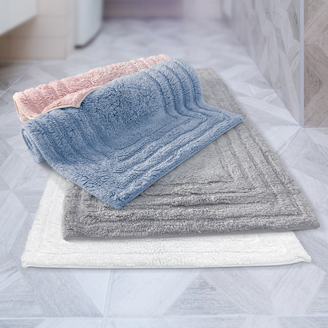 Charles Millen Signature Collection Regis Super Soft Cotton Tufted Mat with Anti-Slip Backing