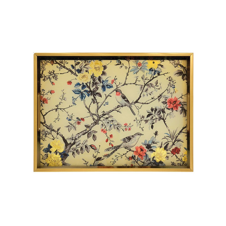 Charles Millen Signature Collection Voila Series Sylvienne Rectangular Serving Tray