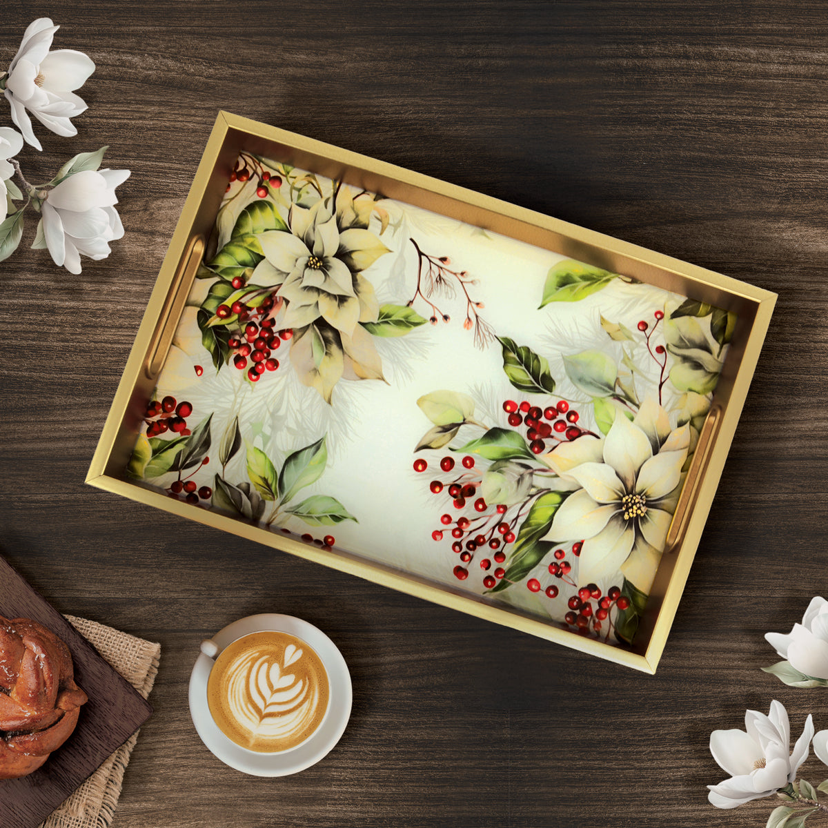 Charles Millen Signature Collection Voila Series Sera Rectangular Serving Tray