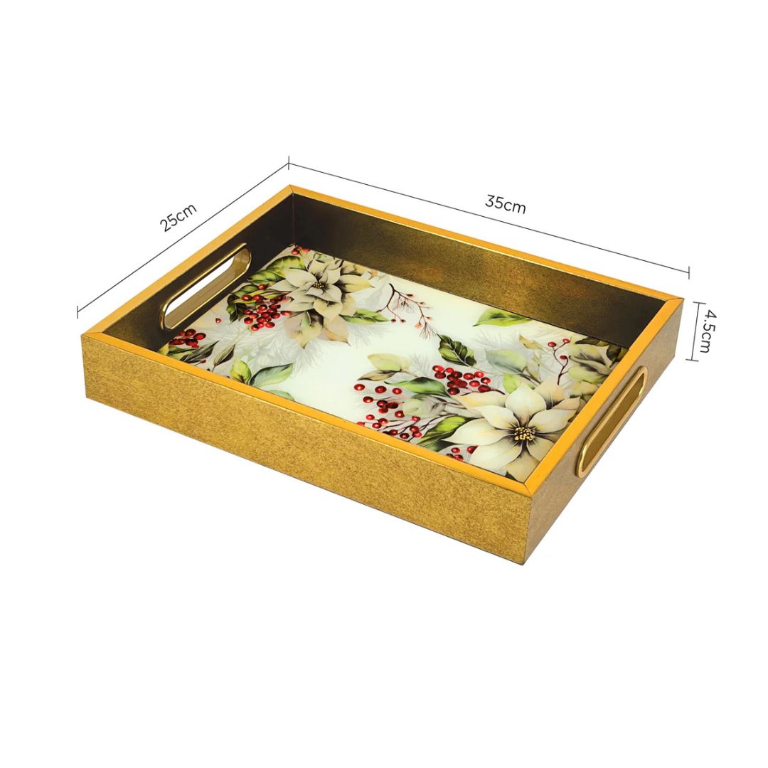 Charles Millen Signature Collection Voila Series Sera Rectangular Serving Tray