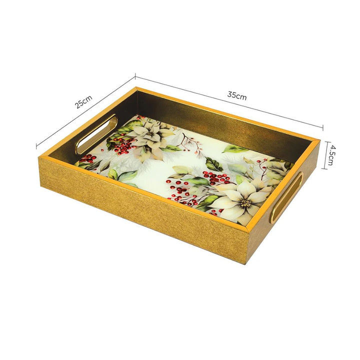 Charles Millen Signature Collection Voila Series Sera Rectangular Serving Tray