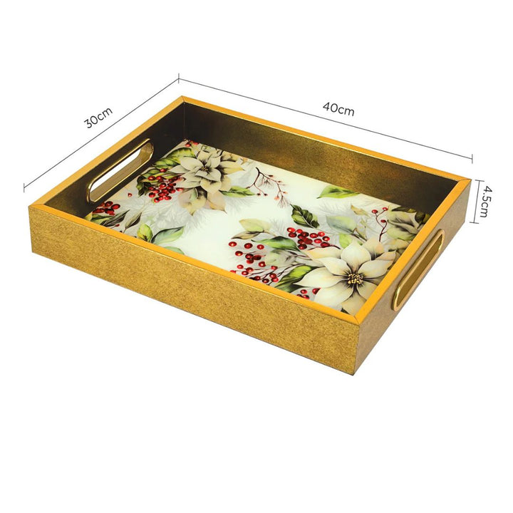 Charles Millen Signature Collection Voila Series Sera Rectangular Serving Tray