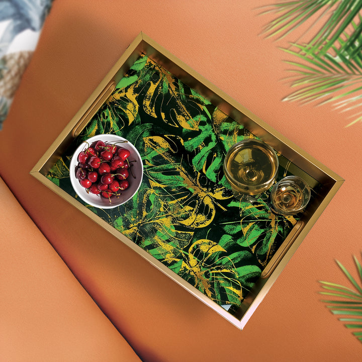 Charles Millen Signature Collection Voila Series Virdia Rectangular Serving Tray