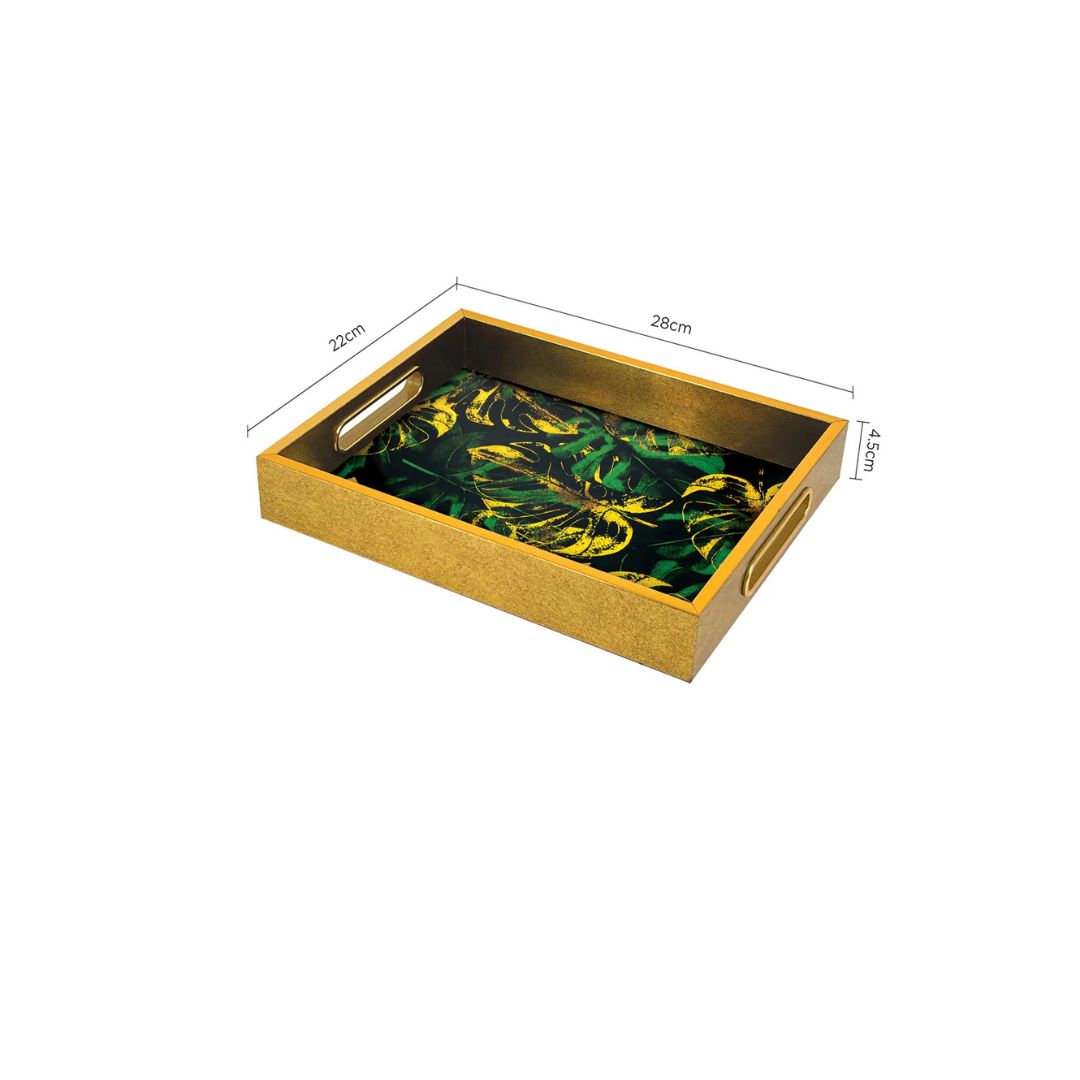 Charles Millen Signature Collection Voila Series Virdia Rectangular Serving Tray