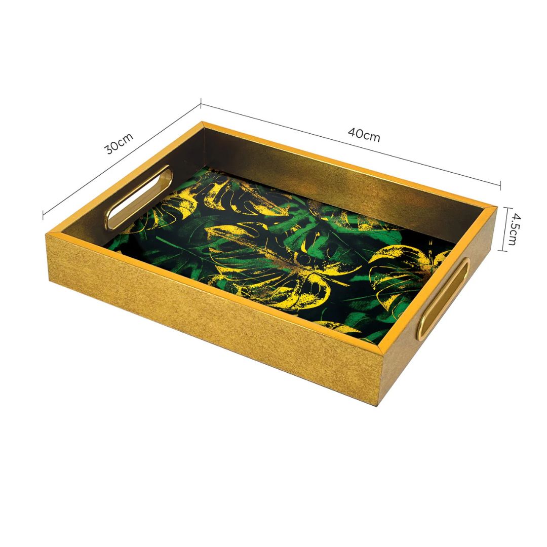 Charles Millen Signature Collection Voila Series Virdia Rectangular Serving Tray