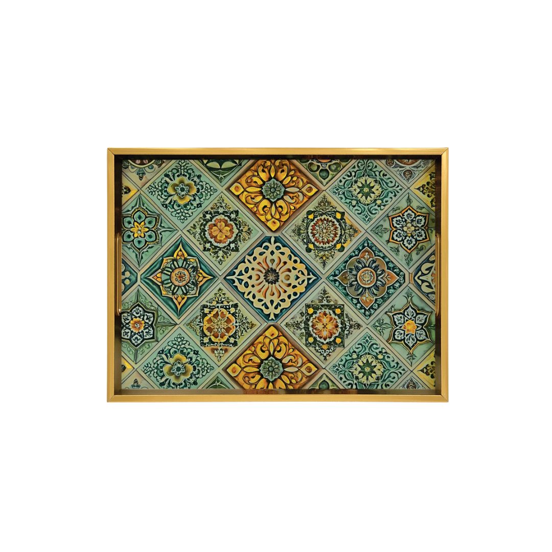 Charles Millen Signature Collection Voila Series Tessa Rectangular Serving Tray