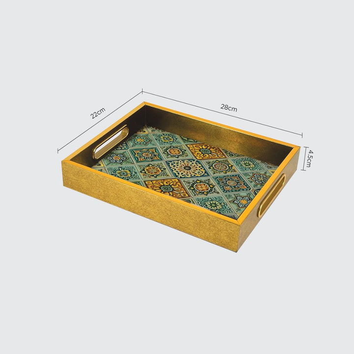 Charles Millen Signature Collection Voila Series Tessa Rectangular Serving Tray