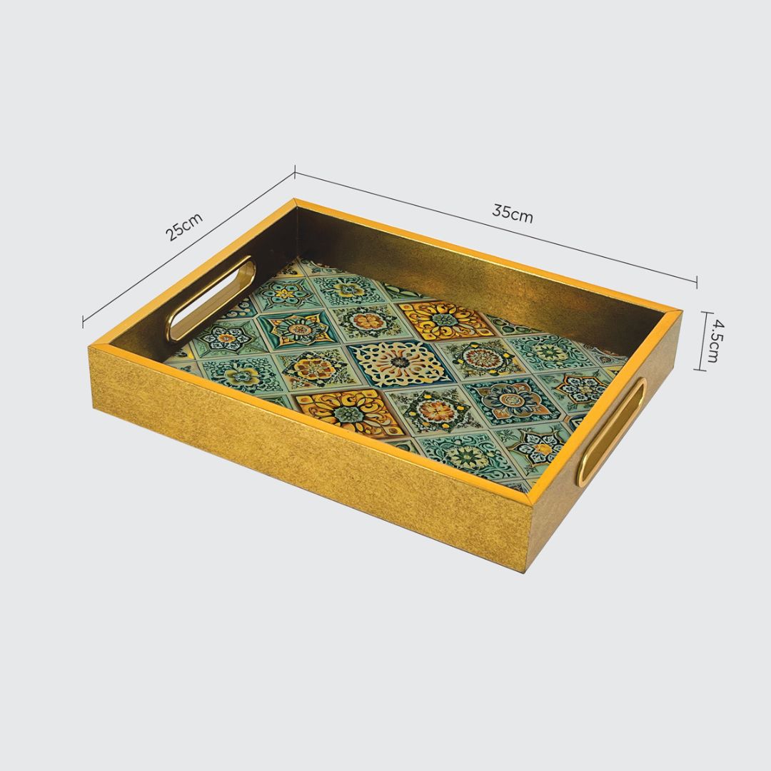 Charles Millen Signature Collection Voila Series Tessa Rectangular Serving Tray