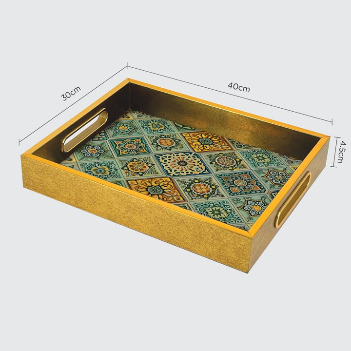 Charles Millen Signature Collection Voila Series Tessa Rectangular Serving Tray