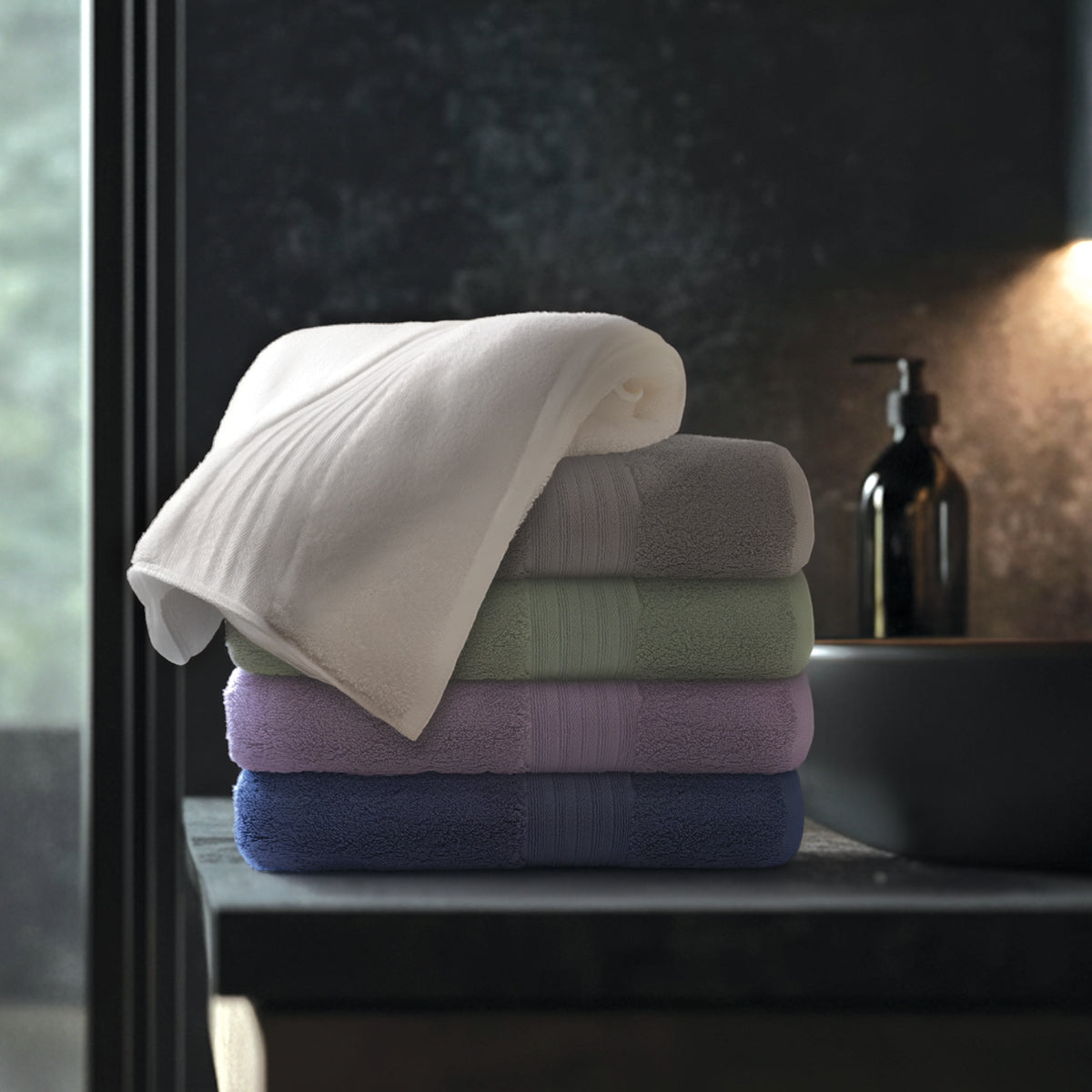 Charles Millen Signature Collection Velmont Egyptian Cotton Face Towel