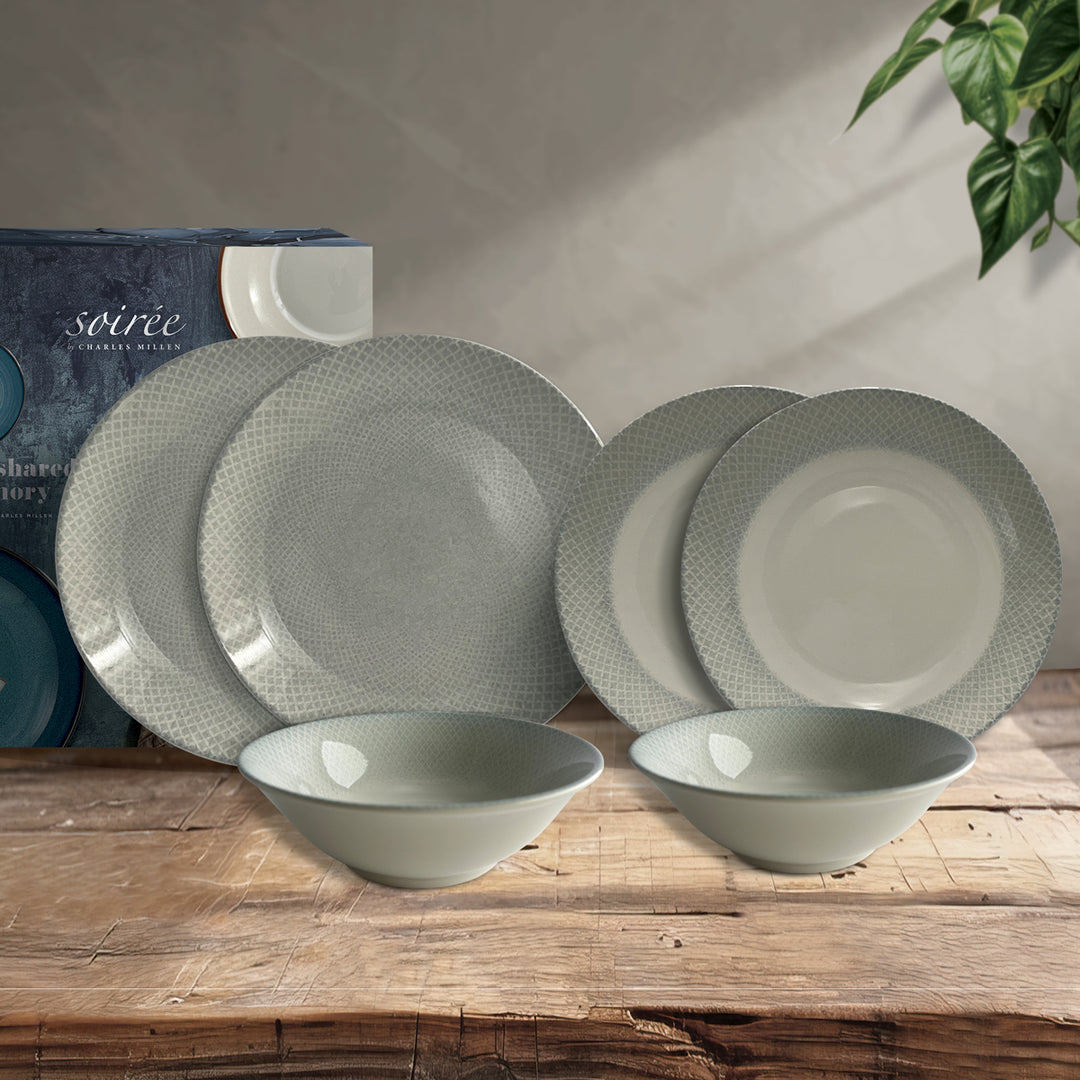 Soiree Chique 6 Piece Dining Set Arcadia