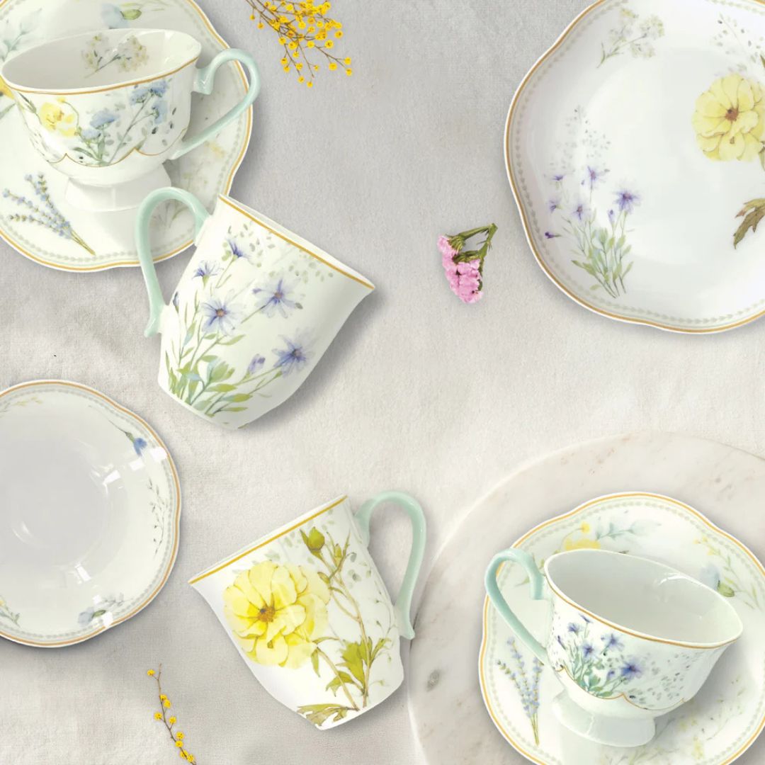 Soiree Botanique 8 Piece Garden Tea Set