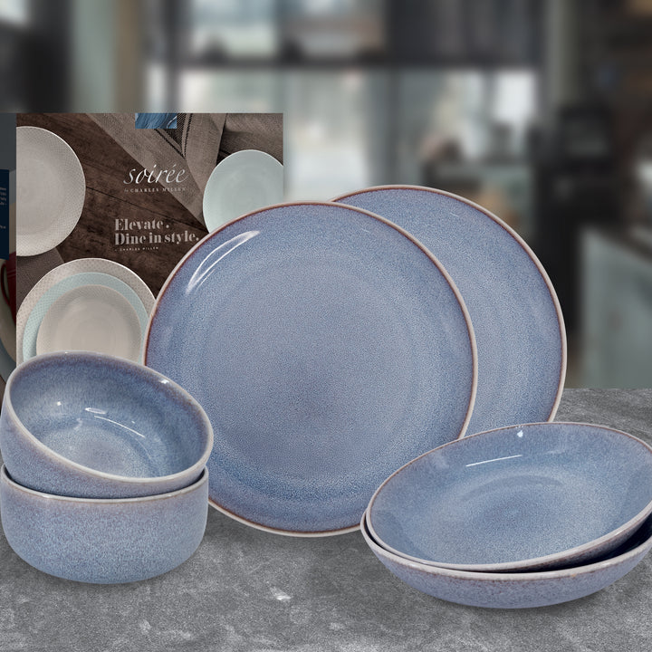 Soiree Chique 6 Piece Dining Set Glisten