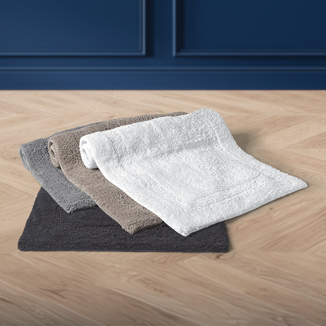 Charles Millen Suite Collection Boundary Super Soft Cotton Tufted Mat with Anti-Slip Backing 70x45cm