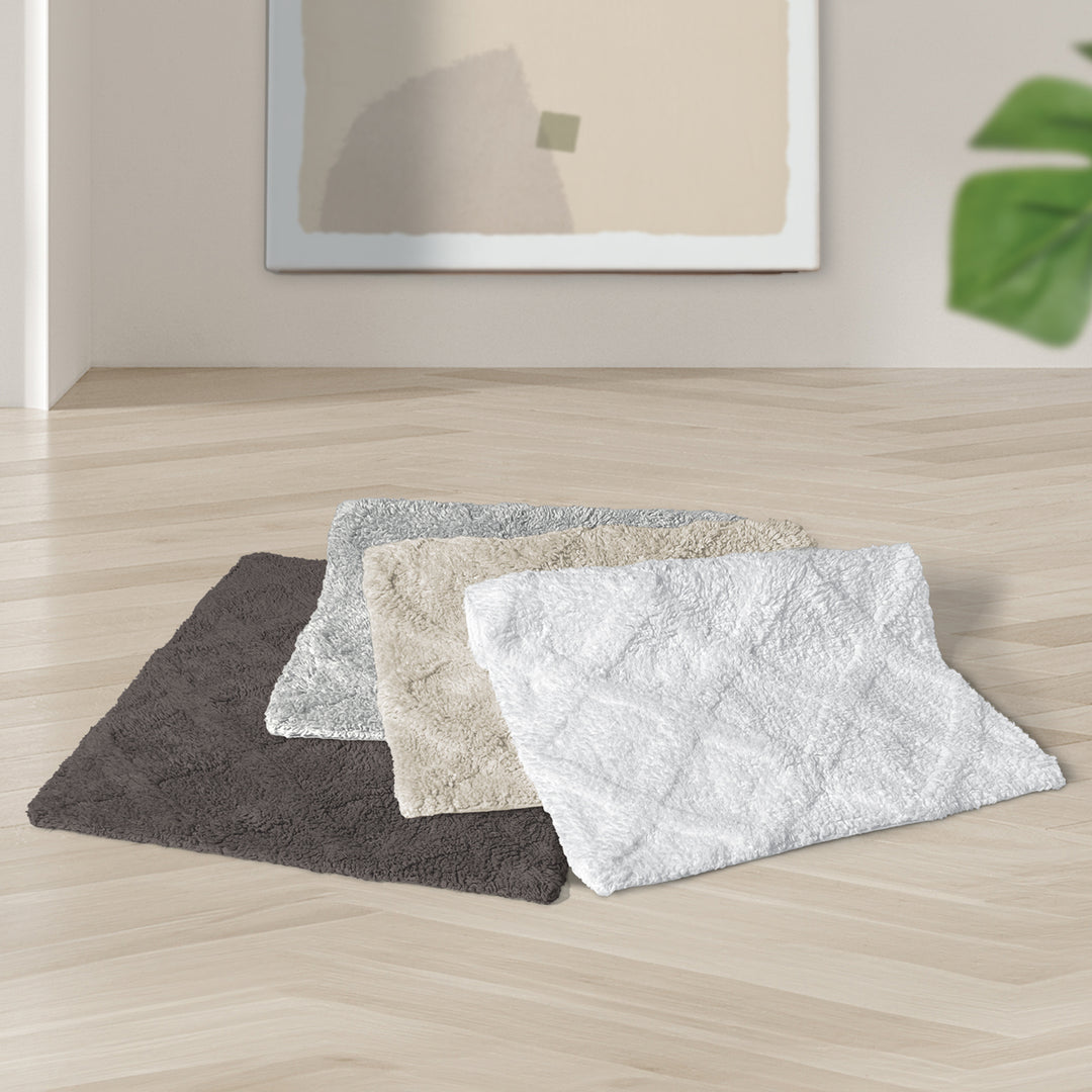 Charles Millen Suite Collection Trellis Super Soft Cotton Tufted Mat with Anti-Slip Backing 70x45cm