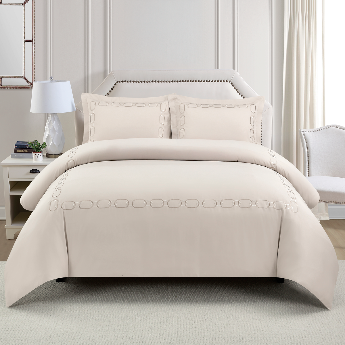 Charles Millen Singature Vouge Collection 100% Pima Cotton Bedlinen Elaria