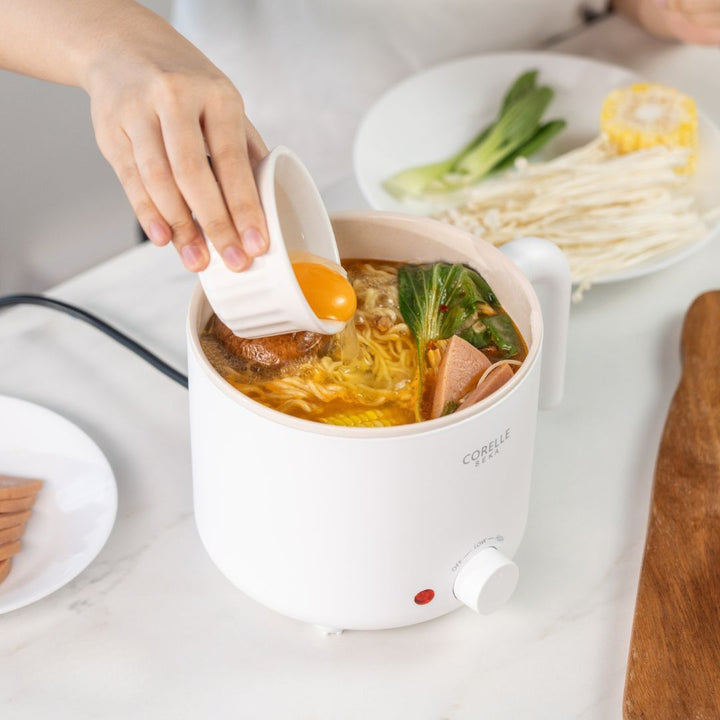 Corelle SEKA 1.2L Ramyun Pot with Steamer