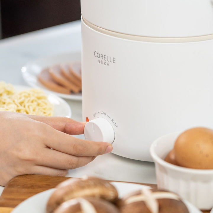 Corelle SEKA 1.2L Ramyun Pot with Steamer