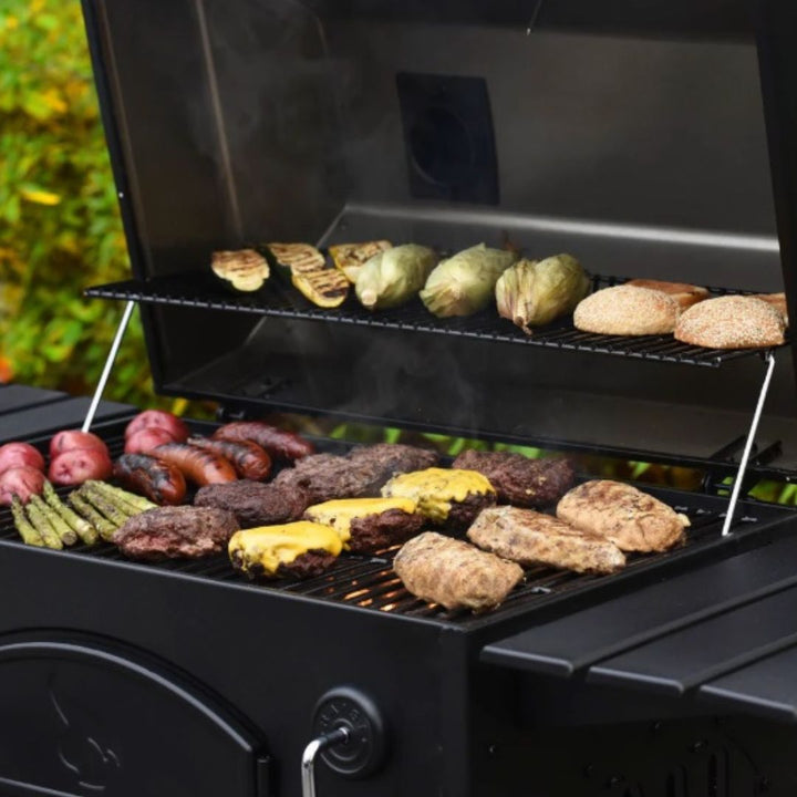 Char-Griller 30" Traditional Charcoal Grill and Smoker