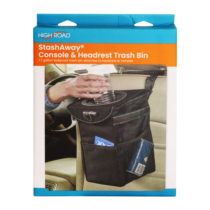 High Road StashAway Console & Headrest Trash Bin