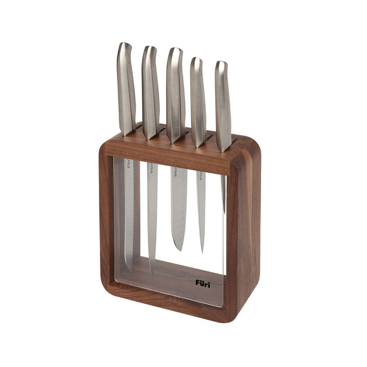 Furi Pro Vault Knife Block Set 6 Pieces