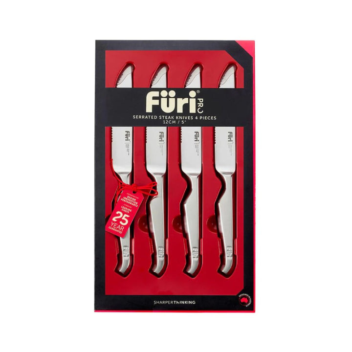 Furi Serrated Steak Knives Set 4 Pieces 12 cm