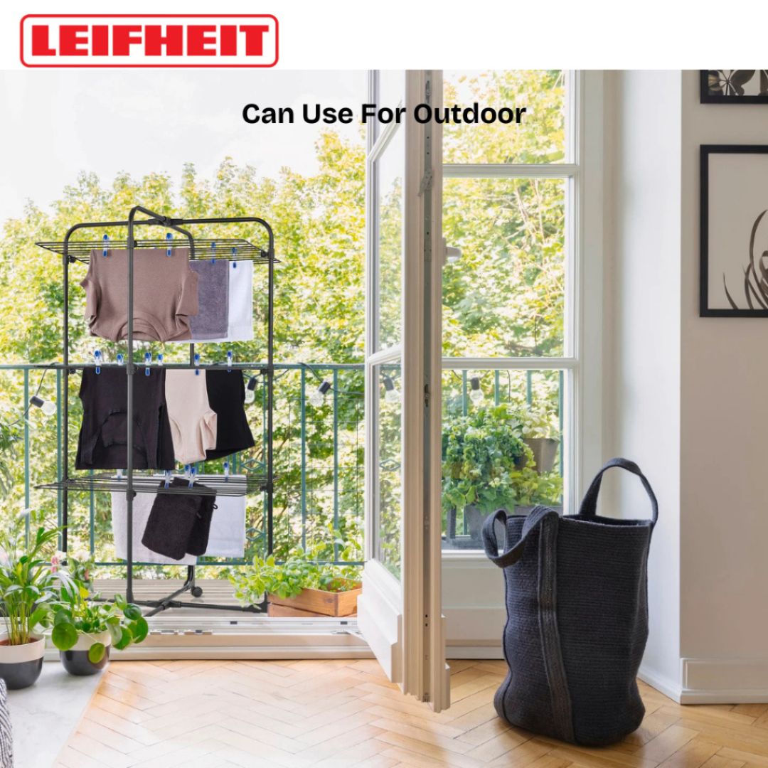 Leifheit Tower Dryer Classic Tower 340 Black