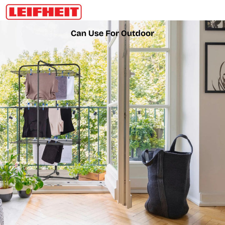 Leifheit Tower Dryer Classic Tower 340 Black