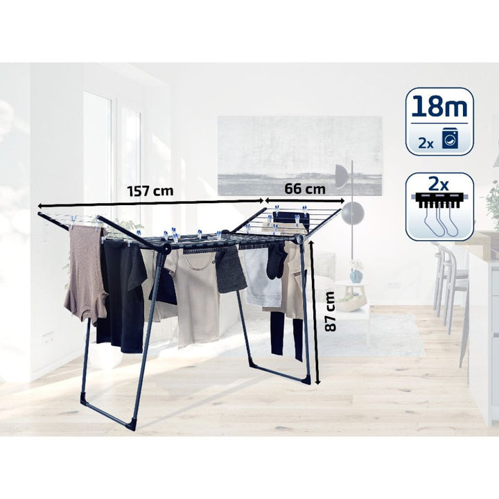 Leifheit Standing Dryer Pegasus Solid Black