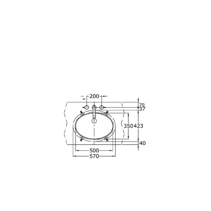 Toto Under-counter Basin LW651J
