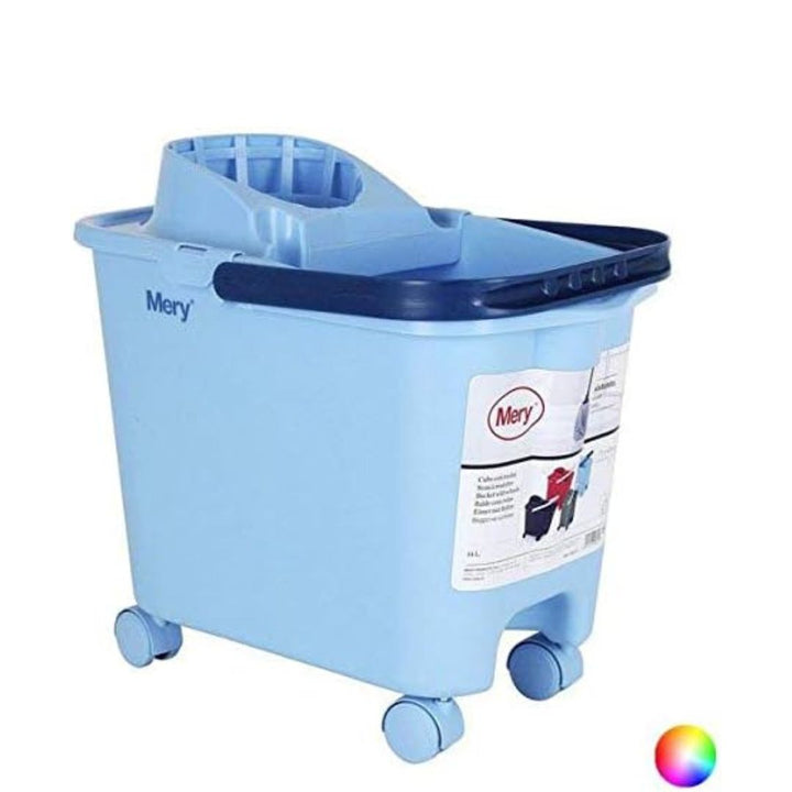 Mery Automatic Bucket Blue W/Wheels
