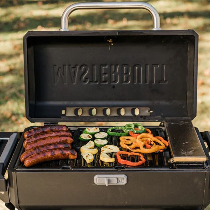 MasterBuilt Portable Charcoal Grill and Smoker with Cart