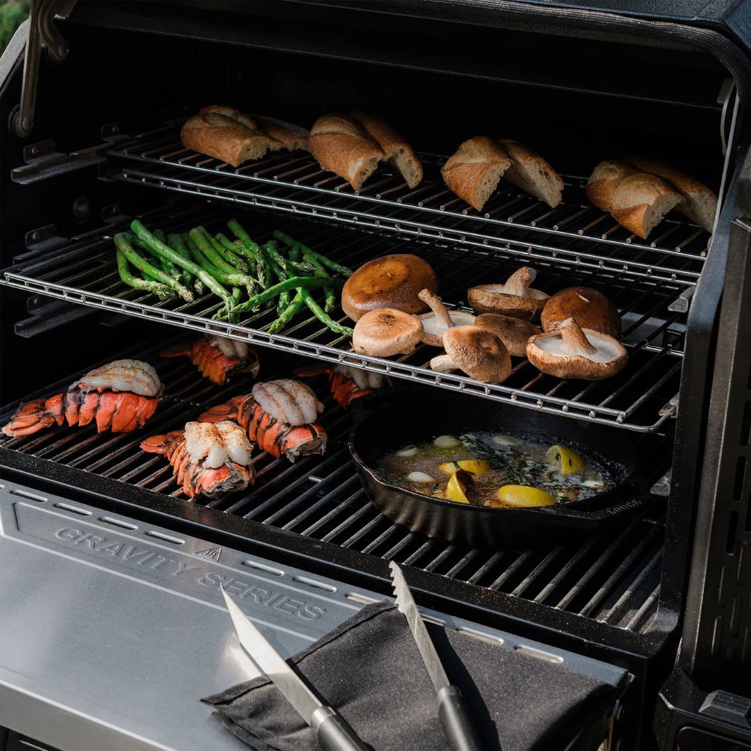 MasterBuilt Gravity Series XT Digital Charcoal Grill +
Smoker