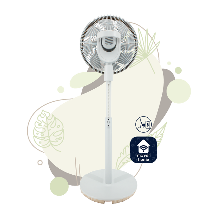 Greenleaf III - 14” DC High Velocity Stand Fan with WIFI & Remote MHV1424DRW-G - image 4