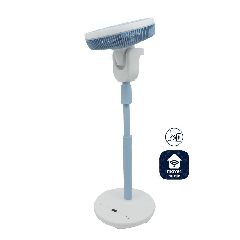 Summer Breeze by Mistral 12" DC High Velocity Stand Fan with Wi-Fi & Remote MHV9812DRW Peach Créme - image 2
