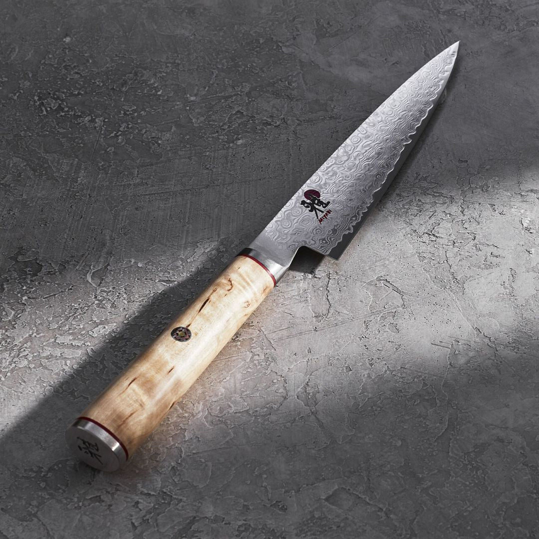 Miyabi 5000MCD-B Birchwood Damascus Shotoh Knife