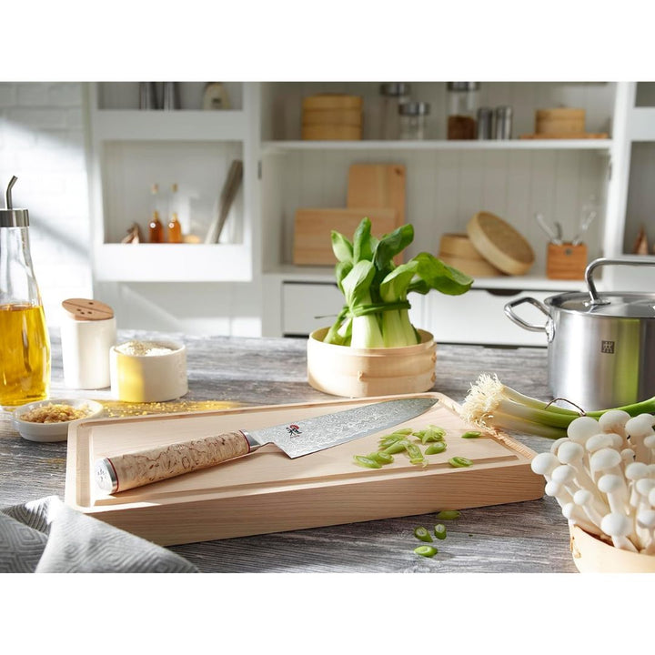 Miyabi 5000MCD-B 16 Birchwood Damascus Gyutoh Knife