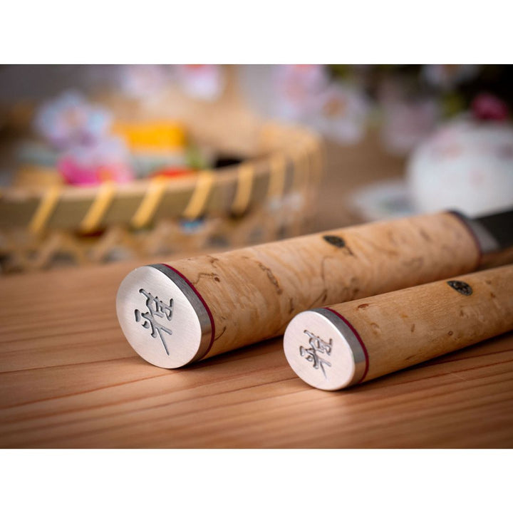 Miyabi 5000MCD-B 18cm Birchwood Damascus Santoku Knife