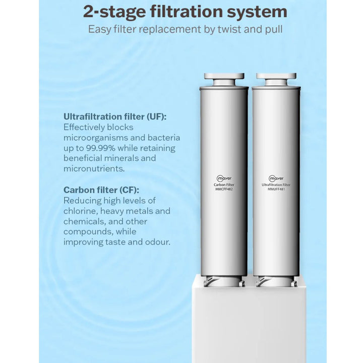 Mayer 4.8L Instant Hot & Cold Water Dispenser with Filter