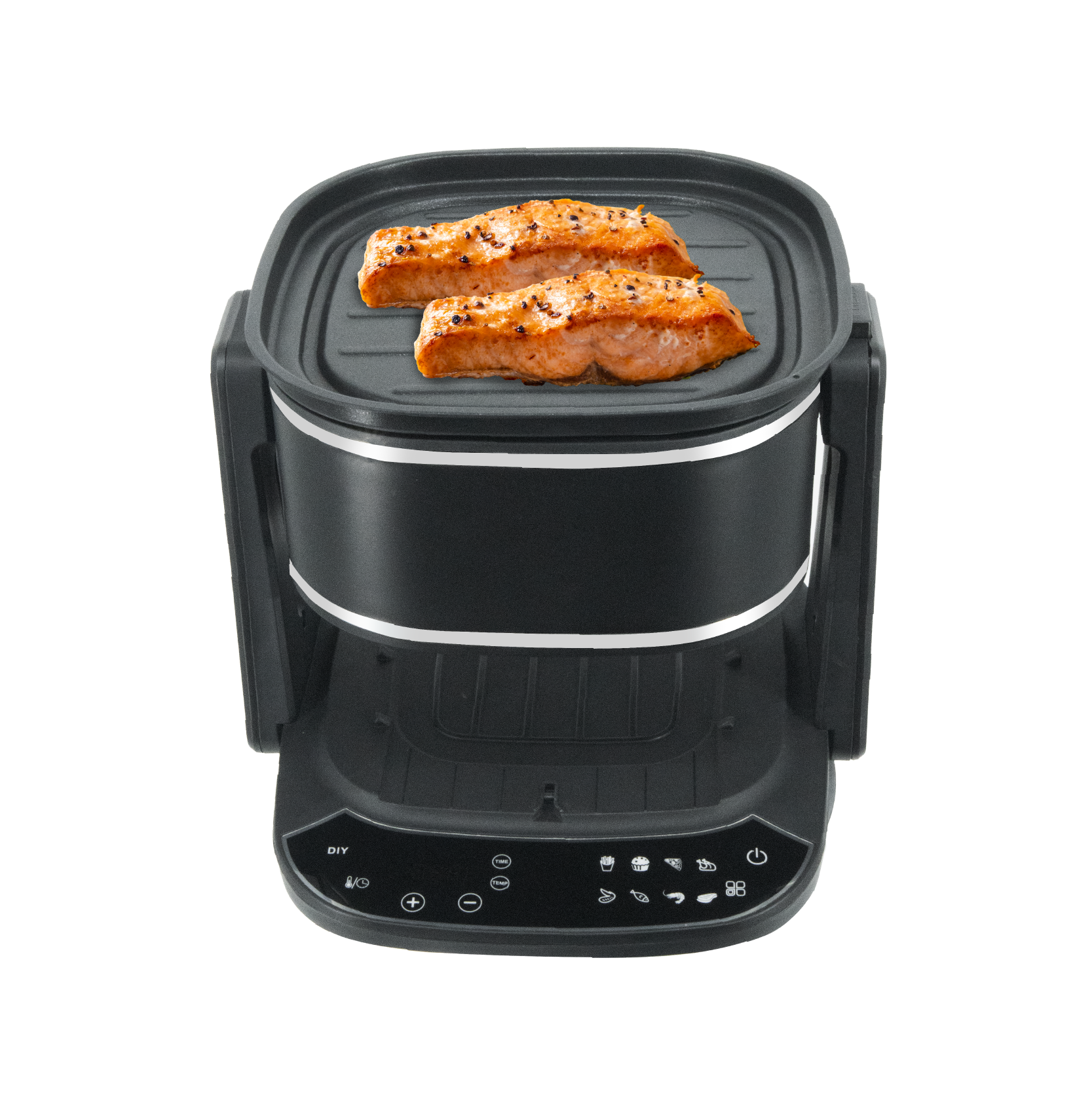 Mayer 4.5L 3-in-1 Glass Air Fryer with Grill - image 4
