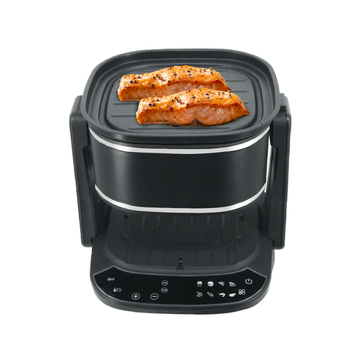 Mayer 4.5L 3-in-1 Glass Air Fryer with Grill - image 4