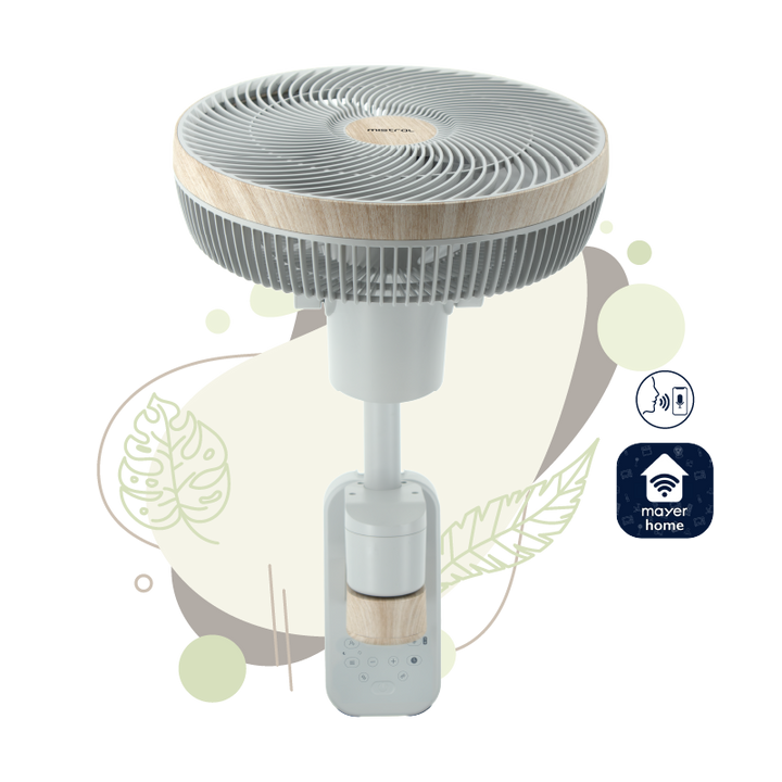 Greenleaf III - 12” DC High Velocity Wall Fan with WIFI & Remote MWF1212DRW-G - image 3