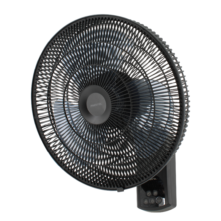 Mistral Matt Black Gen 1 - 16" DC Wall Fan with Remote MWF1697DR - image 2