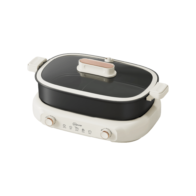 Mayer 7L Yuan Yang Hot Pot (White)