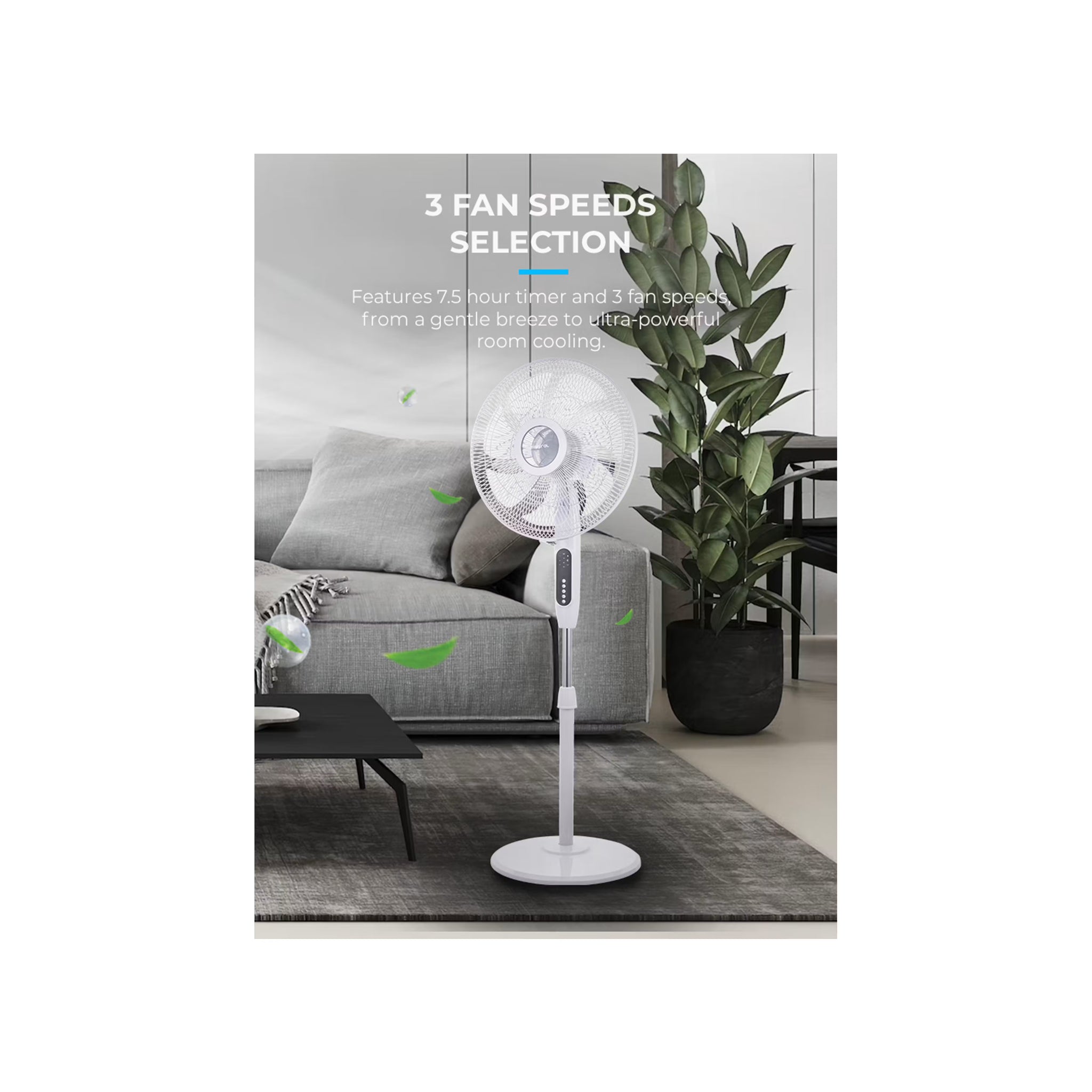 Mistral 16” Stand Fan with Remote MSF1637R