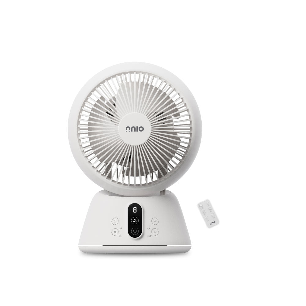 NNIO 8" 360 High Velocity Air Circulator With Remote